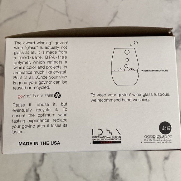 govino Go Anywhere Wine Glasses Set of 4 - Picture 5 of 6